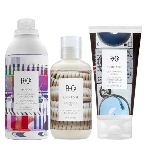 R+Co ANALOG Cleansing Foam Conditioner, RING TONE Gel Crème &