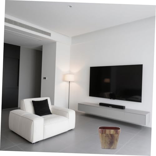 Corbeille à déchets ouverte design élégant pour salle de bain