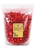 🌿 NATURBELASSEN: Unsere gefriergetrockneten Erdbeeren bringen Natur in deine Küche. Durch den schonenden Trocknungsvorgang bleiben thermisch empfindliche Inhaltsstoffe noch besser erhalten! Alles für die volle Ladung Frucht.