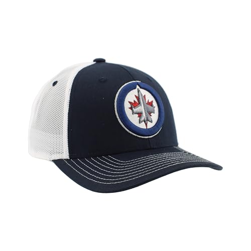Image of ZHATS NHL Unisex-Adult NHL Officially Licensed Adjustable Snapback Hat Dakota Icon Team Color