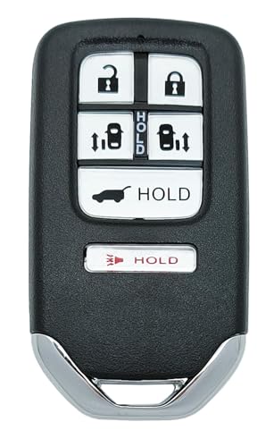 Carcasa para llave Honda Odyssey con 6 botones para restaurar tu entrada sin llave