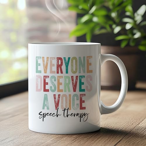 Taza de Cerámica para Terapeuta del Habla 11oz miniatura 2