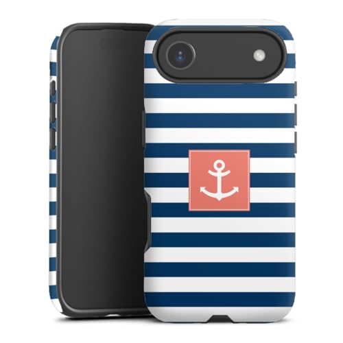 Coque iPhone Air antichoc silicone rigide motif ancre marine protection