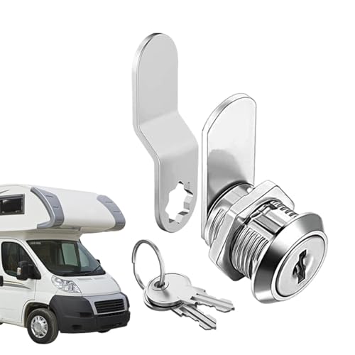 Camá de la aleación Robusta - Bloque de caja postal para, cerradura para la puerta de almacenamiento | Locas de vestuario de campista, cierre manual seguro para cargas pesadas, bloqueo para com