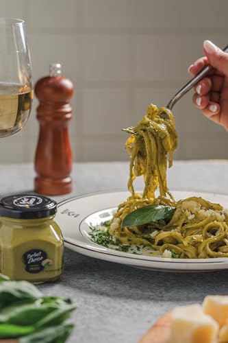 Image of Perfect Choice Creamy Pesto Sauce 3-Pack - Creamy Gourmet Italian Pesto with Real Basil, Cheese & Garlic, Ready-to-Use Pasta Sauce & Spread, Smooth Texture, Versatile for Pasta Sandwiches & Meals Pack of 3