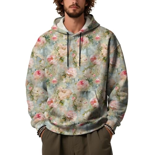 Sudadera con capucha corta de hombre ideal para entrenar en el gimnasio o pasear