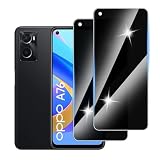 Hirshen 2 Pezzi Privacy Pellicola Protettiva per Vivo Y76 5G, Anti Spy, Durezza 9H,Pellicola VetroTemperata Anti Graffio