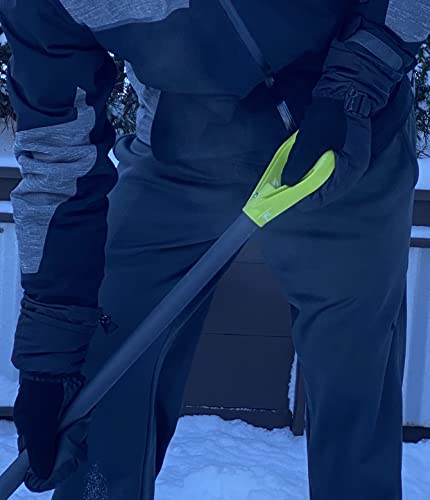 N'ice Caps Men's Women's 100 Gram Thinsulate Waterproof Snow Mittens And Gloves (Men's Xl/Xxl, Mittens - Black) #TOP5