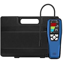 Refrigerant Leak Detector Wale&Morn LD200,Freon Leak Detector with Rechargeable Battery,Refrigerant Gas Leak Detector for HVAC R22 R410A R134A R290 R600A R1234yf SF6 CFCs HCFCs HFCs HC HFO