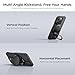 BENKS Magnetic Phone Grip Ring Holder Stand for Magsafe, 360° Rotation Adjustable Cell Phone Stand for iPhone 17/16/15/14/13/12 Series, Smartphone Accessories, Black
