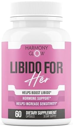 Libido for HER – Libido Booster for Women to Boost Desire, Intimacy, Lust – 3rd Party Tested Supplement to Support Women’s Health, Energy Assist | 3rd Party Tested Supplement – 60 Capsules