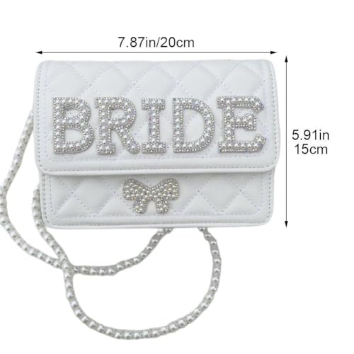 Sacs à main de mariée ornés de perles délicates, l'accessoire d'exception pour dames