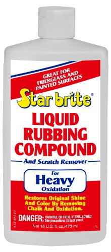 STAR BRITE Liquid Rubbing Compound For Heavy Oxidation - 16 OZ (081318)