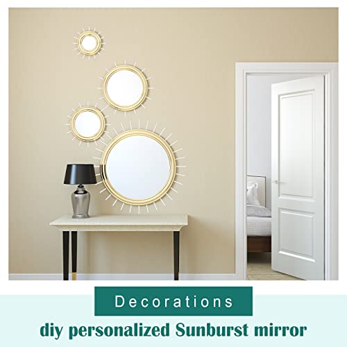 Vicenpal 120 Pcs 10 Inch Clear Acrylic Rods 1/8 Inch Diameter Acrylic Dowel Rods Round Plastic Strip Cake Topper Sticks for DIY Crafts Party Decorations Gardening - Image 3