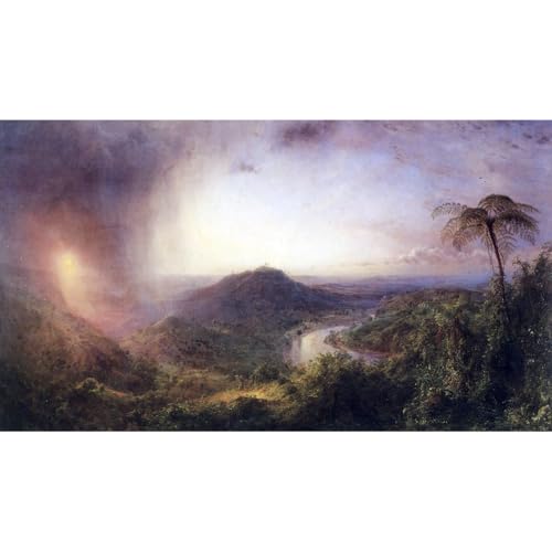 The Valley of St. Thomas Church toile pour illuminer une pièce sombre