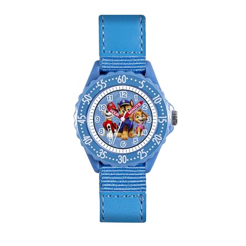 Paw Patrol Montre d'apprentissage de l'heure bleue pour enfants