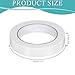Skrfren 2cm X 30 Yd White Gaffer Tape, Professional Premium Grade Gaffer Tape No Residue Hand Tear Self-Adhesive GafferTape Industrial Grade White Duct Tapes for Labeling, Cable, Stage, Photo Studio
