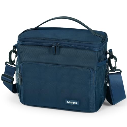 Gloppie Flight Crew Lunch Bag with Trolley Sleeve, 10L Insulated Cooler
