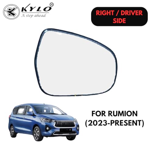 Image of KyloXtreme Car Side Mirror Glass /Tukdi /Sub Mirror Plate (Rumion, Right Side)