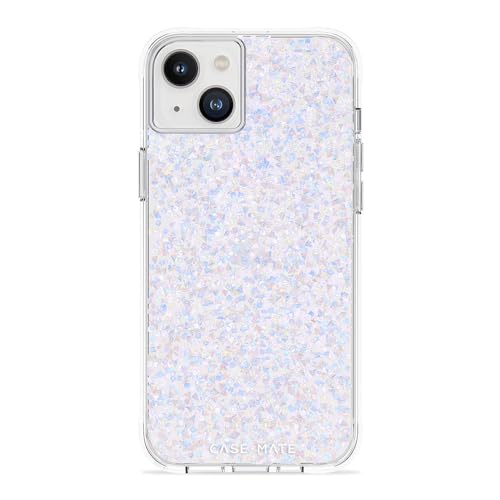 Image of Case-Mate iPhone 14 Plus Case - Twinkle Diamond [10FT Drop Protection] [Compatible with MagSafe] Magnetic Cover with Cute Bling Sparkle for iPhone 14 Plus 6.7 inch, Anti-Scratch, Shock Absorbent, Slim Fit
