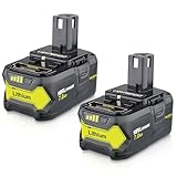 VANON 7.0Ah P108 18v Replacement for ryobi 18v Battery 2 Pack Lithium Ion High Capacity Batteries Compatible with P108 P102 P103 P104 P105 P106 P107 P109 P122 BPL18151 BPL1820 Cordless Tool