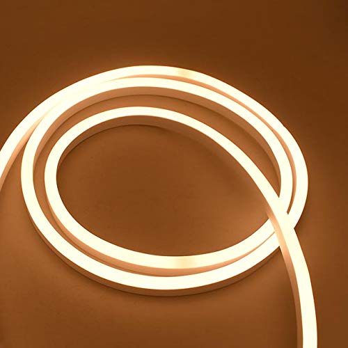 Tira LED flexible 5m IP65 blanca cálida 24V 16.4 pies miniatura 6