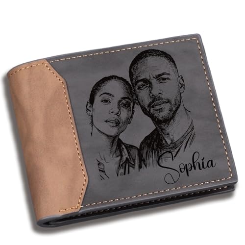 Carteira personalizada para homens