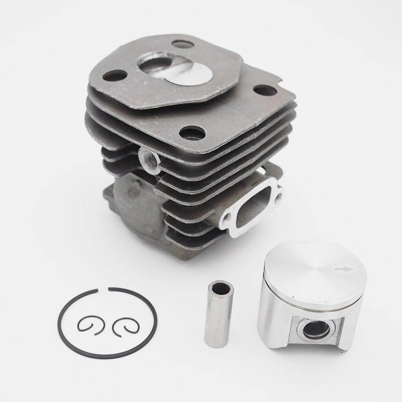 Anillo de pistón de pistón de Cilindros de 47 mm Ajuste for Husqvarna 359 35 7XP 357 XP EPA Pieza de Recambio de la Motosierra de jardín