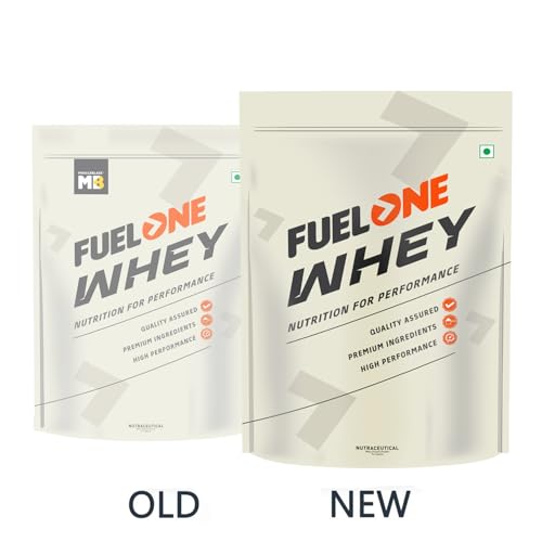 Image of FUELONE Whey Protein (Cafe Mocha, 1kg / 2.2lbs) | 24g Protein | 5.29g BCAA & 4.2g Glutamic Acid