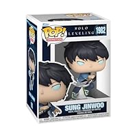 Funko Pop! Animation: Solo Leveling - Sung Jinwoo - 1/6 Quote Für Seltene Chase-Variante - Vinyl-Sammelfigur - Geschenkidee - Offizielle Handelswaren - Spielzeug Für Kinder und Erwachsene