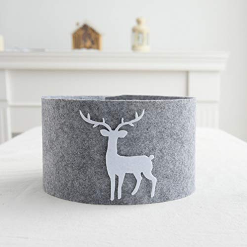 Tomaibaby Weihnachtsbaum Röcke Schürze Abdeckung Christbaumdecke Christbaumständer Verkleidung Tannenbaum Rock Weihnachtsbaumschmuck Weihnachtsdekoration Baumschmuck Weihnachten Deko 90CM