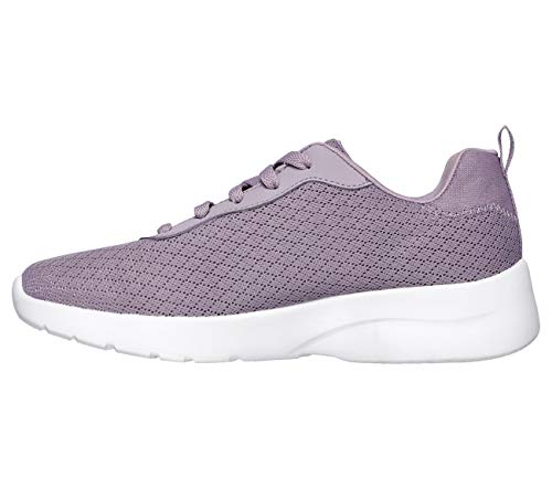 SKECHERS Dynamight 2.0-Eye To Eye Tênis de Treinamento, Feminino, Roxo (Violet), 34