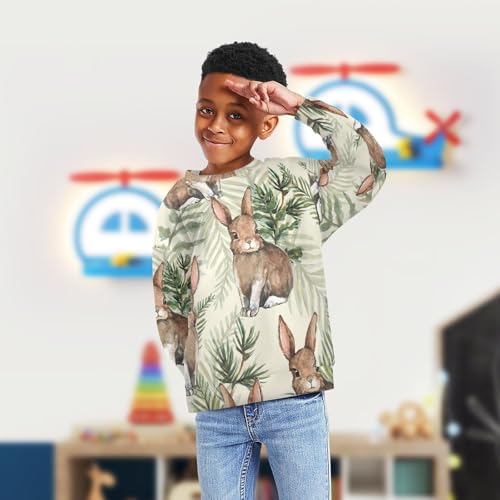 Aflyko Easter Boys Girls Pullover Sweatshirt Novelty Sweater4