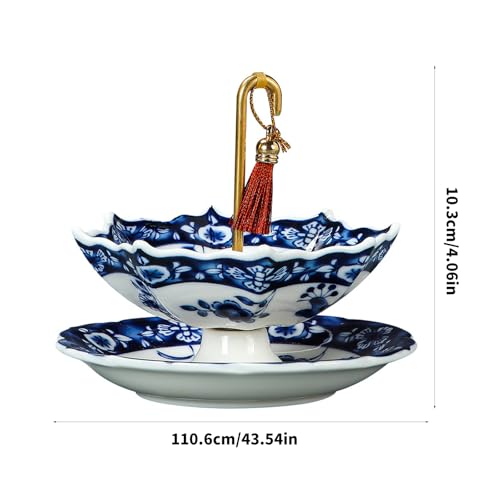 Filtre à thé en céramique de style chinois avec anse
