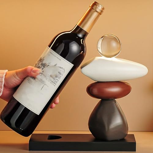 Porte-bouteille de vin pour bar et cuisine support moderne décoration de table