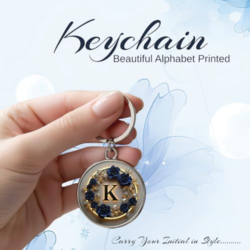 Image of magical gifts MG | Premium Alphabet & Initial Metal Keychain for Bags & Keys | Double-Sided | Personalized Initial Charm Keyring | Heavy-Duty Metal | Perfect for Gifting & Daily Use