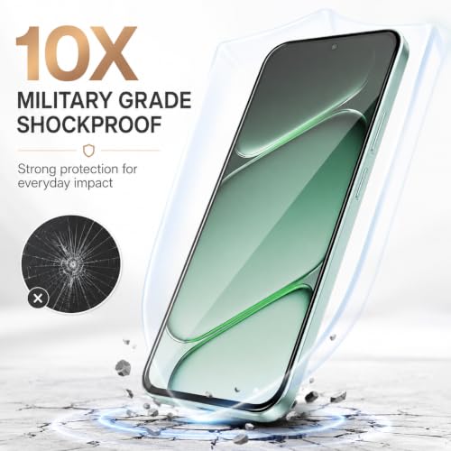 Image of FIRST MART Tempered Glass Screen Protector for OnePlus N6 - Full-Glue Screen Guard, 3D Edge to Edge, HD Clear, Bubble-Free, Case-Friendly, Black, Pack of 2