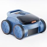 2025 New Pool Vacuum, Robotic Pool Cleaner Wall Climbing Pool Robot Vacuum, Sonar Navigation Above Ground and Inground Pools, Up to 180 Mins Run time Brushless Motor, up to 2000 Sq.ft -  Seauto