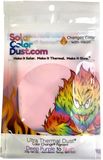 Ultra Thermal Dust® 86ºF - Deep Purple to Blush - Color Change Effect