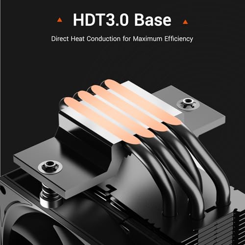 Image of PCCOOLER CPS R400 Air CPU Cooler, Next-Gen 4 Heatpipes Air Cooler, PWM 2200RPM 92mm Fan, 180W TDP CPU Air Cooler,for AMD AM4 /AM5 /Intel LGA 115X /1200 /1700 /18XX Black