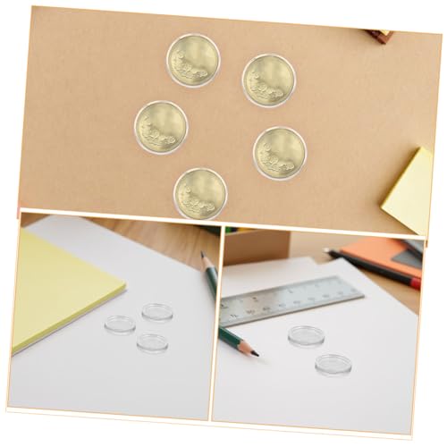 Cápsulas para monedas con protección hermética y estuches plásticos transparentes 4