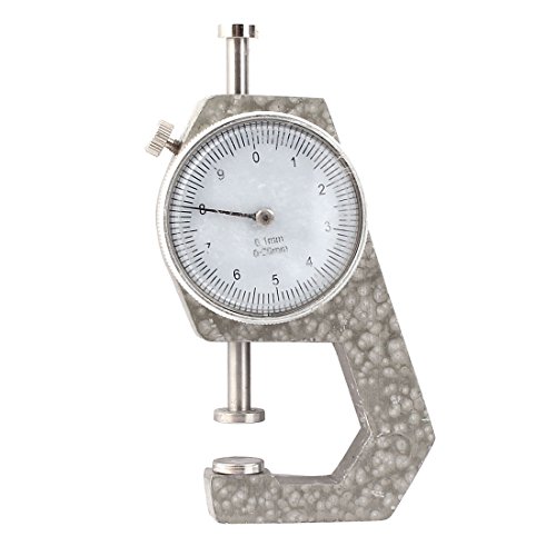 Calibrador de Grosor de Dial 0-20mm Precisión 0.1mm