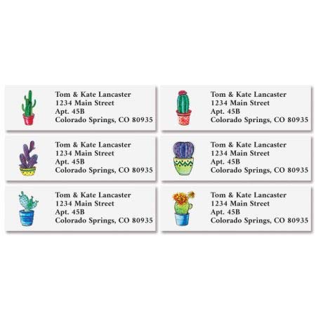 Personalized Return Address Labels Simple - Glitter Owl