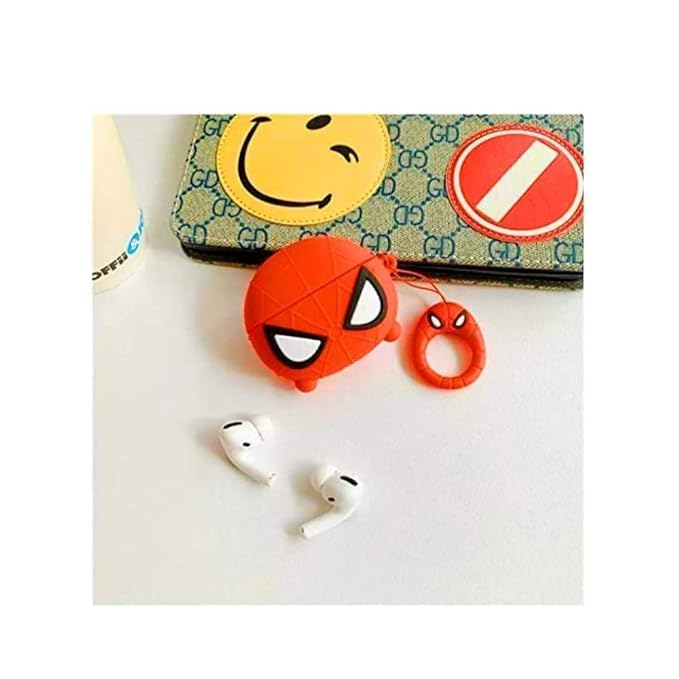 Image of Airpods Pro 2 Protective Liquid Silicone Case for AirPods (Spiderman)