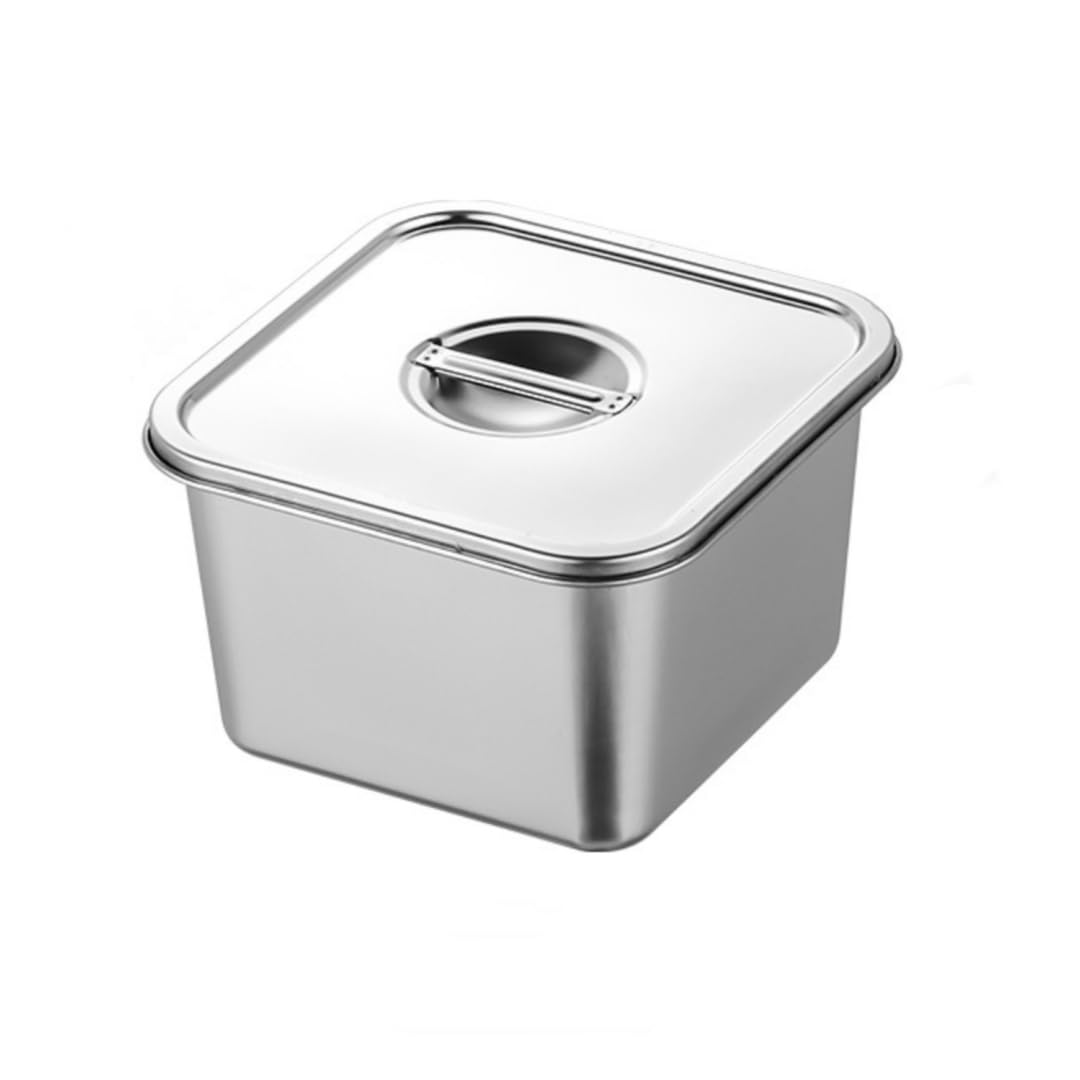 Amazon｜スパイスジャー ステンレス製 角型 スパイス調味料ボトル 12CM