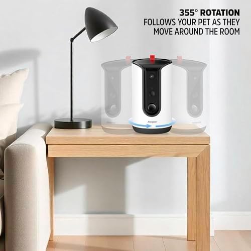 Energizer Smart Pet Treater with 2K Video Camera — bottom and base construction detail