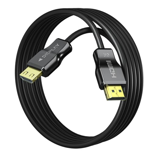 Cable HDMI 2.1 fibra óptica 15m CL3 soluciona parpadeos en pantalla
