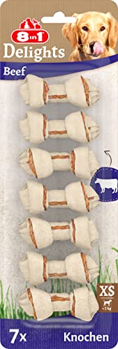 Produktbild von 8in1 Delights Beef Kauknochen XS - 6 x 84 g