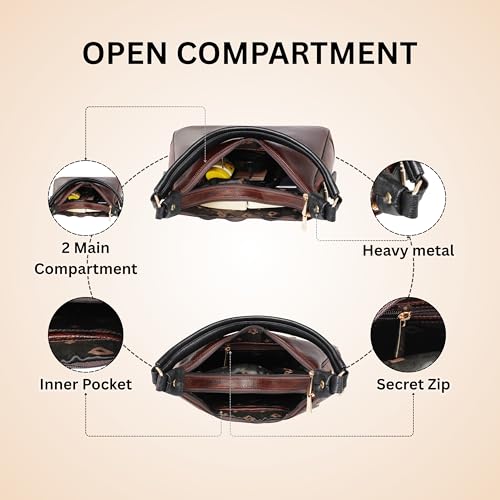 Image of Durable leather Hobo Bag for Women Branded Stylish Handbag