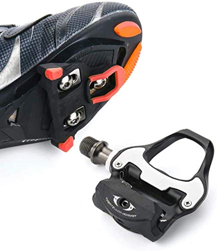 image for Lahien Bike Cleats for 6 Degree Float, Self-Locking Cycling Pedals Cle